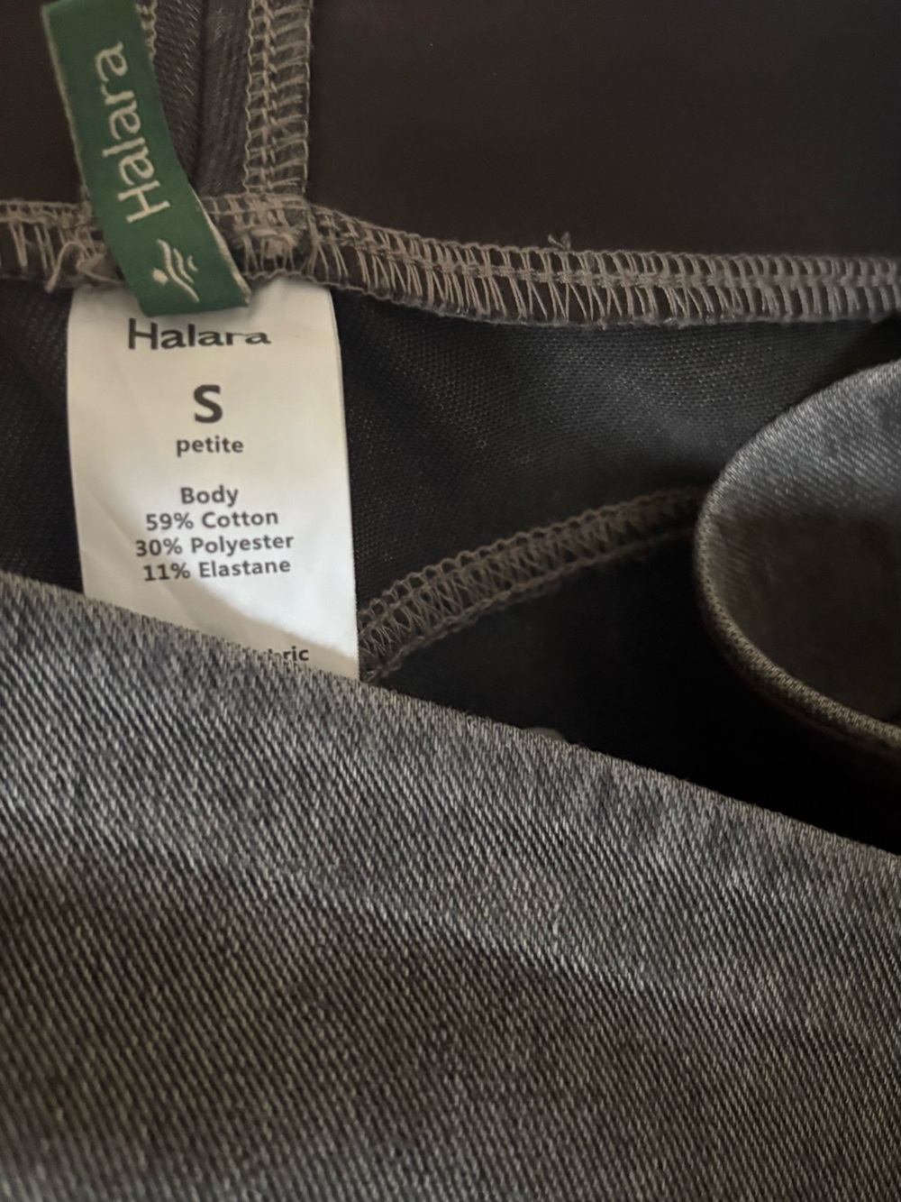 Halara Flex™ High Waisted Pockets Baggy Wide Leg Washed Casual Jeans✨NWOT Sz SP - Picture 10 of 10